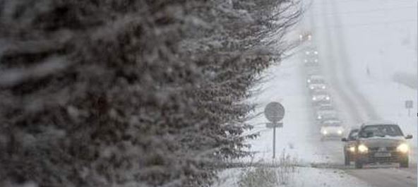 Het ging steeds harder sneeuwen